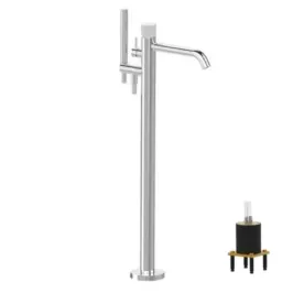 Mezclador monomando a suelo para bañera Bellosta Plisset kit-4201-4-AE