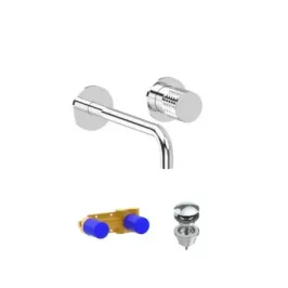 Mezclador de fregadero empotrado Bellosta Diamond kit-D-4205-3-C-E