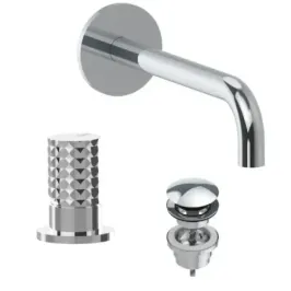 Mezclador lavabo caño corto Bellosta Diamond kit-D-4205-R-A-464008