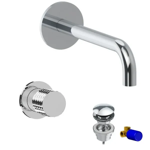 Inbouw korte uitloopmengkraan Diamond kit-D-4205-R-B-E-464008