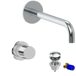 Built-in long spout mixer Diamond kit-D-4205-R-B-E-464014