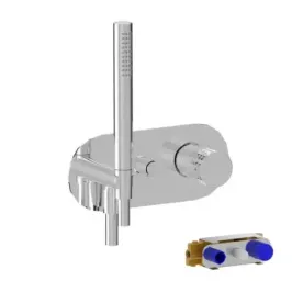 Mezclador de ducha empotrado Bellosta Diamond kit-D-4200-1-P-E
