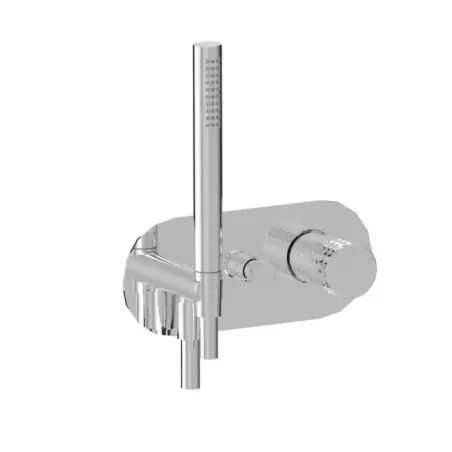 Built-in Shower Mixer Bellosta Diamond kit-D-4200-1-P-E