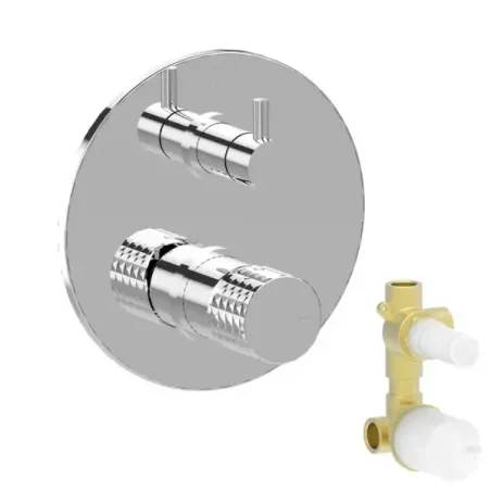 Built-in Shower Mixer Bellosta Diamond kit-D-1200-2-42-E