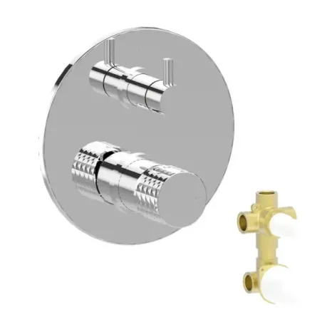 Built-in Shower Mixer Bellosta Diamond kit-D-1200-3-42-E