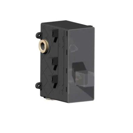 Bellosta Diamond Thermostat-Brausebatterie-Set-D-4212-2-P-E