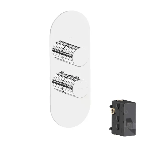 Bellosta Diamond Thermostat-Brausebatterie-Set-D-4212-3-P-E