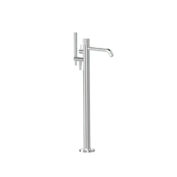 Floor mounted mixer Bathtub Diamond kit-D-4201-4-AE
