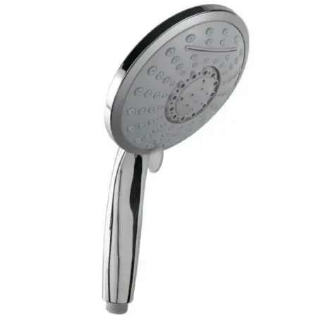 Pommeau de douche multi-jets Damast série Cascade 5 en ABS anticalcaire couleur chrome cod. 11447