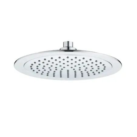 Damast Round Shower Head Flora T Series in Round ABS Ø 250 mm Anti-limescale 105 Holes Chrome Color Code 16899
