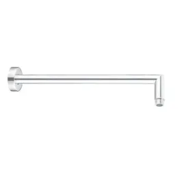 Damast Shower head arm Egeo 35 series in round brass Ø22 mm wall mounted matt white colour code 17263