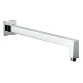 Bras de douche Damast série Cassiopea 35 en laiton carré 350x25x25 mm montage mural couleur chrome cod. 12609