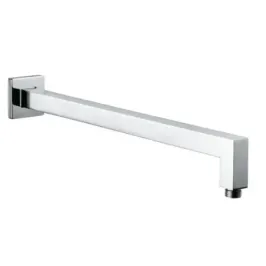Damast Shower head arm Cassiopea 40 series in square brass 400x25x25 mm wall mounted chrome color code 12629
