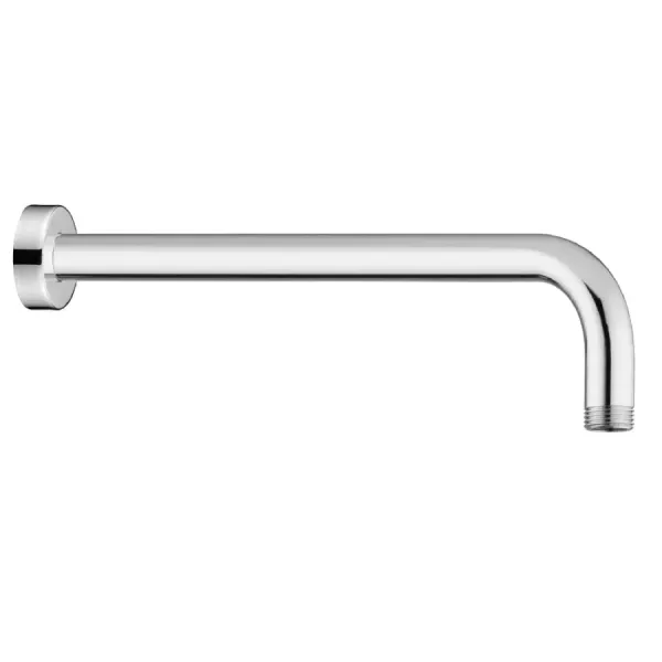 Damast Pegaso 35-serie douchekoparm in ronde messing Ø 22 mm lengte 350 mm wandmontage chroom kleur cod. 12610