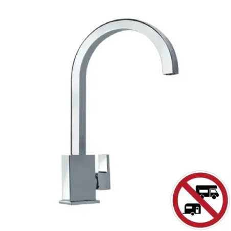 High spout mixer sink Argo 2920/01 Verbania